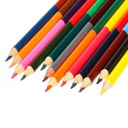 Цветные карандаши, 24 цвета, трехгранные, Маша и Медведь - Фото 3