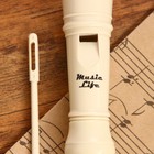 Блокфлейта Music Life, 8 отверстий, немецкая система, сопрано - Фото 6