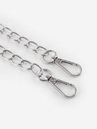 Ручка для сумки, с цепочками и карабинами, 120×1.8 см, коричневая - Фото 3