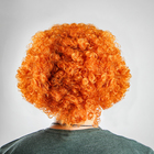 Карнавальный парик «Объём», 120 г, цвет рыжий - Фото 2