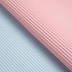 Бумага гофрированная, розово-голубая, 50 см х 66 см - Фото 1