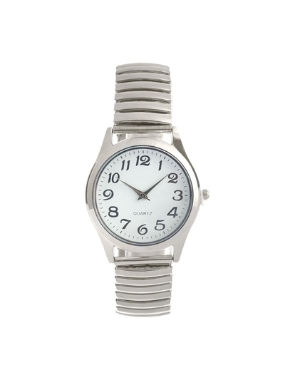 Часы наручные женские, кварцевые, диаметр корпуса 3.5 см, диаметр циферблата 2.8 см, серебристые