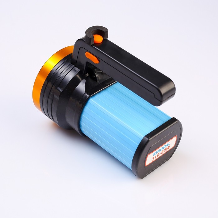Фонарь прожекторный аккумуляторный, 5 Вт, 360 лм, 3 режима,14 х 8 х 12 см, микс - фото 1904125315