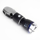 Фонарь многофункциональный мультитул 6 в 1, 3 Вт,100 Лм, OSL, zoom, аварийный молоток, стропорез - Фото 5