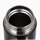 Термос Мастер К Basic, 500 мл, с ситечком, с датчиком температуры, сохраняет тепло 10 ч, нержавеющая сталь, синий, чёрный 4387616