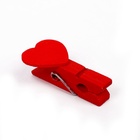 Прищепки декоративные «Сердечки» набор 20 шт. - Фото 4