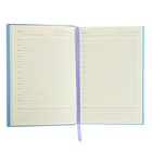 Ежедневник недатированный В6, 160 листов Greenwich Line. Florence, искусственная кожа, тонированный блок, цветной срез, сиреневый - Фото 4