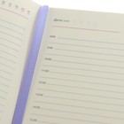 Ежедневник недатированный В6, 160 листов Greenwich Line. Florence, искусственная кожа, тонированный блок, цветной срез, сиреневый - Фото 5