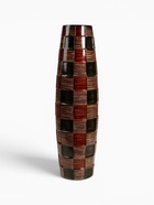 Ваза напольная «Индиго», бочонок, 17×60 см, керамика, коричневая - Фото 2