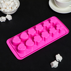 Форма для льда и шоколада «Романтика», 12 ячеек, цвет МИКС - Фото 2