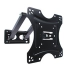 Кронштейн Luazon KrON-56, для ТВ, наклонно-поворотный, 14-42", 80-390 мм от стены, чёрный - Фото 4