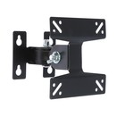Кронштейн Luazon KrON-72, для ТВ, наклонно-поворотный, 14-32", 100 мм от стены, чёрный - Фото 2