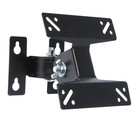 Кронштейн Luazon KrON-72, для ТВ, наклонно-поворотный, 14-32", 100 мм от стены, чёрный - Фото 3