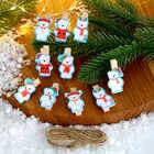 Прищепки декоративные «Новогодние мишки», набор 10 шт. - Фото 1