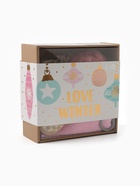 Подарочный набор "Love winter" полотенце 30х60 см и банные акс.(3 предм) - фото 809331601