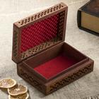 Шкатулка «Резная», 18×13×6 см, дерево - Фото 2