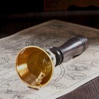 Колокольчик «Счастье», 5.5×5.5×15 см, латунь, дерево - Фото 2