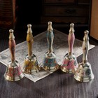 Колокольчик "Счастье"латунь, МИКС  6,5х6,5х16 см - Фото 4