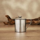 Кружка Доляна «Индия» «Тарун», 300 мл, 11×7.7×10 см, с крышкой, нержавеющая сталь - Фото 2