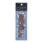 Ремешок для часов «Соломон», 18 мм, натуральная кожа, длина 20 см, коричневый - Фото 4