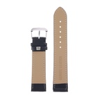 Ремешок для часов «Соломон», 20 мм, натуральная кожа, длина 20 см, чёрный - Фото 3