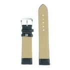 Ремешок для часов «Соломон», 20 мм, натуральная кожа, длина 20 см, чёрный - Фото 7