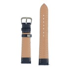 Ремешок для часов «Соломон», 18 мм, натуральная кожа, длина 20 см, синий - Фото 3