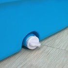 Швабра с отжимом Доляна: ведро с металлической центрифугой, 18 л, запасная насадка из микрофибры, цвет синий - Фото 9