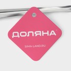 Сито для снятия пены Доляна «Металлик», 30×13 см, серебристое - Фото 4