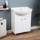 Комплект мебели: для ванной комнаты "Тура 60": тумба + раковина + зеркало-шкаф - Фото 4
