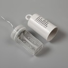 Светодиодная фигура «Салют» 20 см, роса, батарейки ААх4 (не в комплекте), 8 режимов, свечение зелёное и розовое - Фото 6