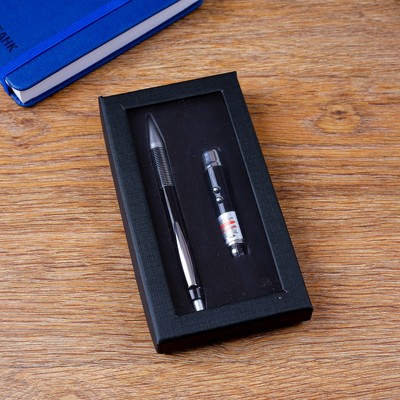 Набор подарочный 2 в 1, ручка, фонарик