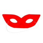 Карнавальная маска, цвет красный - Фото 1