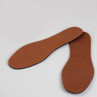 Стельки для обуви, 37 р-р, пара, цвет коричневый - Фото 1