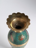 Ваза "Цветок" латунь 8х8х21 см - фото 809331602