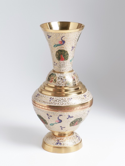 Ваза «Мурсия», 10×10×23 см, латунь