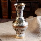 Ваза "Мурсия" латунь 10х10х23 см 4211372 - фото 16300323