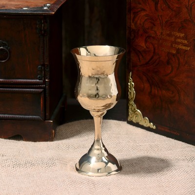 Фужер «Тресия», 7×7×15 см, латунь