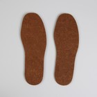 Стельки для обуви, 36 р-р, пара, цвет коричневый - Фото 3