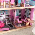 Домик кукольный деревянный KidKraft «Мерцание», четырёхэтажный, с мебелью - Фото 2