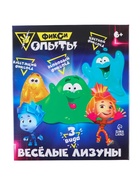 Набор для опытов Фиксики «Цветные лизуны», неоновый, блестящий, зелёный - Фото 11