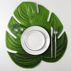 Салфетка сервировочная на стол «Тропики», 46×42 см, цвет зелёный - фото 318237780