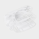 Салфетница Доляна «Кофе», 14×4×10 см, белая - Фото 4