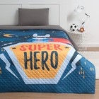 Покрывало детское Этель 1,5 сп "Super hero", 145х210 см, микрофибра - фото 318237806