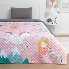 Покрывало 1.5-спальное «Этель» Magic, 145×210 см, микрофибра - Фото 2