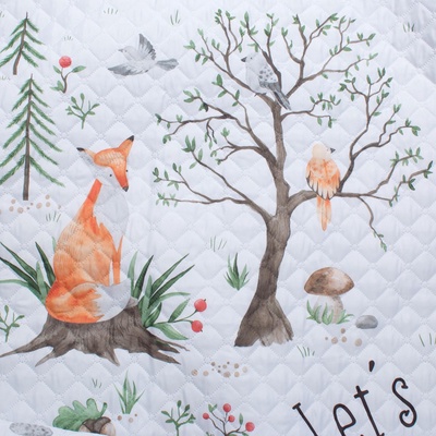 Покрывало 1.5-спальное «Этель» Adventure, 145×210 см, микрофибра