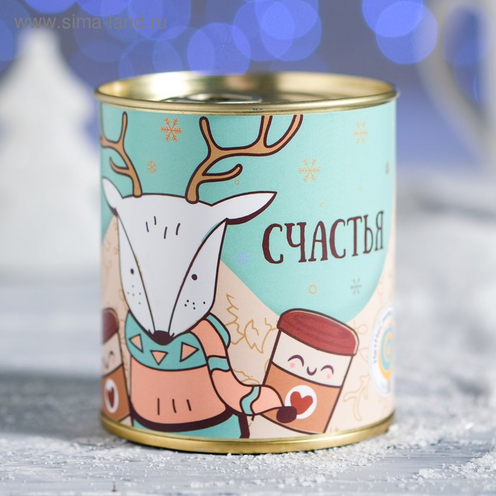 Кофе "Кофейного нового года" в консерной банке 100 г - Фото 1