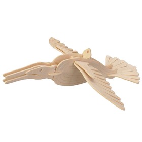 3D-модель сборная деревянная Чудо-Дерево «Зимородок»
