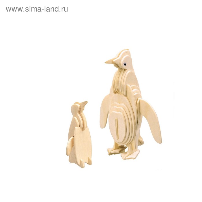 3D-модель сборная деревянная Чудо-Дерево «Пингвин» - Фото 1