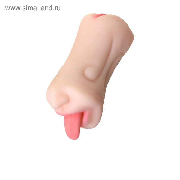 Мастурбатор реалистичный Toyfa Juicy Pussy Fruity Tongue, телесный,19 см - Фото 1